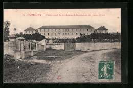 CPA Corbigny, Pensionnat Saint-Leonard, Institution De Jeunes Filles  - Corbigny
