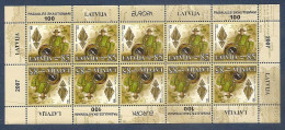 LATVIA 2007●Europa CEPT●Scouts●Mi 700KB - Unused Stamps