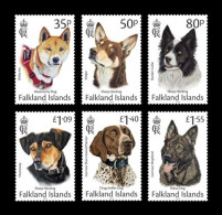 Falkland Islands 2024 Mih. 1527/32 Fauna. Working Dogs MNH ** - Falkland