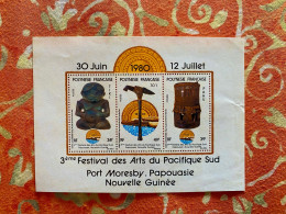 Feuillet - Festival Des Arts - Polynesie Française - Ungebraucht