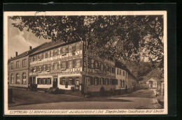 AK Adelsheim I. Bd., Partie Beim Gasthaus Zur Linde  - Adelsheim