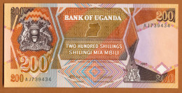 1987 // OUGANDA // TWO HUNDRED SHILLINGS // NEUF - UNC - Uganda