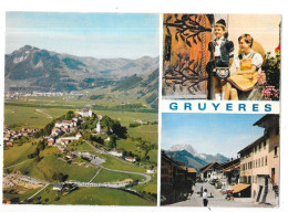 GRUYERES - SUISSE - MULTIVUES - 3 Vues - TOUL 5 - - Gruyères