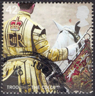 GREAT BRITAIN 2005 QEII 42p Multicoloured, Trooping The Colour-Trumpeter Of The Household Cavalry SG2542 FU - Used Stamps