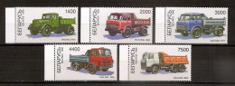 BELARUS 1998●Dump-Trucks●Mi 254-58 MNH - Trucks
