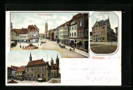 AK Göttingen, Rathaus, Stadthaus Und Weenderstrasse  - Goettingen