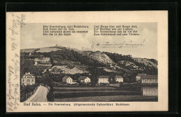 AK Bad Sulza, Ortsansicht Mit Sonnenburg Und Kurhäuser  - Bad Sulza