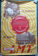 Affiche Originale - Radio L.M.T. - Technique Garantie De Qualité - Années 1930 - - Affiches