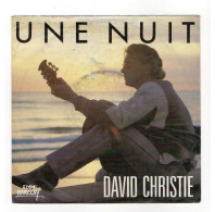 * Vinyle  45T - David Christie - Une Nuit - La Musique Partout - Otros - Canción Francesa