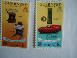 GUERNSEY MNH  STAMPS SET  EUROPA 79 - 1979