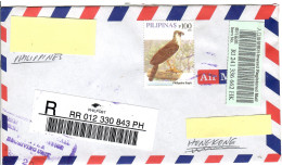 Philippines 2008, Bird, Birds, Eagle (2008), High Catalogue Value, Circulated Cover, Good Condition - Adler & Greifvögel