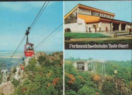 48763 - Thale - Personenschwebebahn, U.a. Bergstation - 1980 - Thale