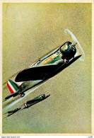 Guerra Di Spagna Aviazione - Cartolina Squadriglia Di Caccia Fiat G 50 - Marcophilie (Avions)