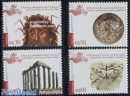 Portugal 2006 Roman History 4v, Mint NH, History - Archaeology - History - Unused Stamps