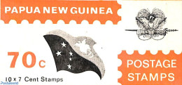 Papua New Guinea 1973 Telecom Booklet (adv: Burney/Book Depot), Mint NH, Science - Telecommunication - Stamp Booklets - Télécom