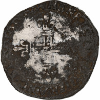 France, Henri IV, 1/4 Ecu De Béarn, Date Incertaine, Faux D'époque, Bronze - 1589-1610 Enrico IV