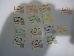 JERSEY MNH  STAMPS 14  POSTAGE DUE 71-74-75 - Jersey