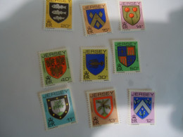 JERSEY MNH  STAMPS ARMS  9    1981  -1982 - Jersey