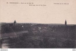 Y13- POPERINGHE (POPERINGE) PANORAMA DE LA VILLE - ( 2 SCANS ) - Poperinge