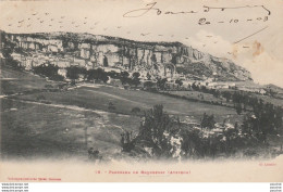 Y2-12) PANORAMA DE ROQUEFORT (AVEYRON) - ( OBLITERATION DE 1903 - 2 SCANS ) - Roquefort