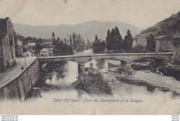 Z18-12) SAINT AFFRIQUE (AVEYRON)  PONT DU CENTENAIRE ET LA SORGUE - ( 2 SCANS ) - Saint Affrique