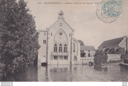 Z17-91) MONTGERON - ANCIEN MOULIN DE SENLIS - VUE D ' ENSEMBLE - ( ANIMEE - BAIGNEURS ) - Montgeron