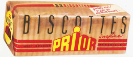 Buvard 21.1 X 9.00 Biscottes PRIOR  Mery-Rougier Marseille - Biscotti