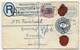 Einschreiben Pretoria 1912 Nach Haarlem/NL - Andere & Zonder Classificatie