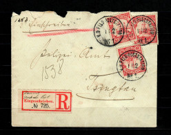 Kiautschou 1901: MiNr. 11, MeF Auf R-Feldpostbrief Nr. 1, BPP Signatur - Kiauchau
