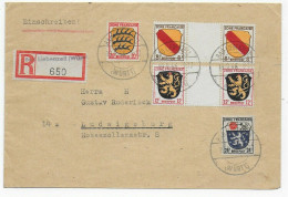 Bad Liebenzell, Einschreiben Nach Ludwigsburg, 1946 - Amtliche Ausgaben