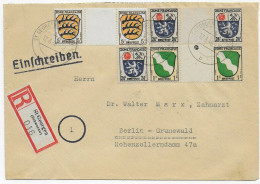 St. Georgen, Einschreiben Nach Berlin, 1946 - Emisiones Generales