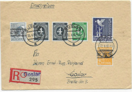 Goslar Einschreiben 1948 - Brieven En Documenten