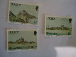 JERSEY 3 MNH  STAMPS EUROPA 78 - 1978