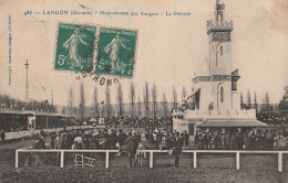 Q8-33) LANGON (GIRONDE)  HIPPODROME DES VERGERS - LA PELOUSE - Langon