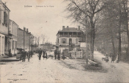 Q22-47) LIBOS (LOT ET GARONNE)  AVENUE DE LA GARE  - (ANIMEE - HABITANTS - 2 SCANS) - Libos