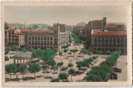 Q24- PAMPLONA  (ESPAGNE) PLAZA DEL CASTILLO Y ADA DE CARLOS III EL NOBLE - (2 SCANS) - Navarra (Pamplona)