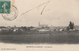 R3- 82) BEAUMONT DE LOMAGNE - VUE GENERALE - Beaumont De Lomagne