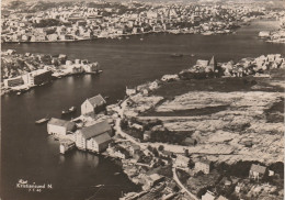 R13-  KRISTIANSUND N. (NORVEGE) VUE AERIENNE - (2 SCANS) - Norwegen