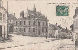 S7-51) MONTMIRAIL -  L ' HOTEL DE VILLE - (ANIMEE) - Montmirail