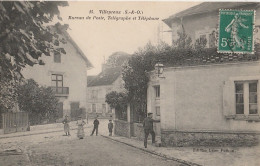 S12-78) VILLEPREUX -  BUREAU DE POSTE , TELEGRAPHE ET TELEPHONE  - ( ANIMEE - HABITANTS ) - Villepreux