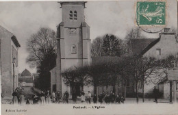 S24-77) PONTAULT -  L ' EGLISE - (TRES ANIMEE - HABITANTS - VILLAGEOIS - 2 SCANS ) - Pontault Combault