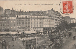 S25-75) PARIS (VI° Et XV° Arrt) PLACE DE RENNES ET  BOULEVARD DU MONTPARNASSE - Arrondissement: 06