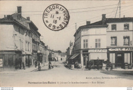 G13 -51) SEMAIZE LES BAINS (AVANT LE BOMBARDEMENT) RUE BENARD - Sermaize-les-Bains