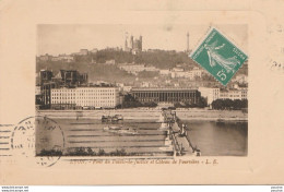 G25- 69) LYON - PONT DU PALAIS DE JUSTICE ET COTEAU DE FOURVIERE - Lyon 5