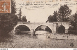 H18- 31) LOURES BARBAZAN - LE PONT DE LUSCAN - Barbazan