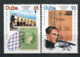 Cuba 2000. Yvert 3859-60 ** MNH. - Unused Stamps
