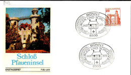 RFA Poste Obl Yv: 842 Mi:995 Schloss Pfaueninsel-Berlin (TB Cachet à Date) Fdc Bonn 14-2-79 - 1971-1980