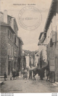 K10- 38) VIRIVILLE (ISERE)  GRANDE RUE  - (ANIMEE - HABITANTS - MARECHAL FERRANT - 2 SCANS) - Viriville