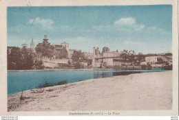 K25-47) CASTELMORON SUR LOT (LOT ET GARONNE)  LA PLAGE - (2 SCANS)  - Castelmoron