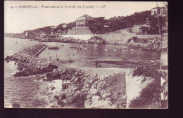 13 - MARSEILLE - PROMENADE DE LA CORNICHE - ANIMEE -  - Endoume, Roucas, Corniche, Plages